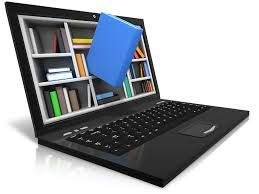 Electronic resource with laptop